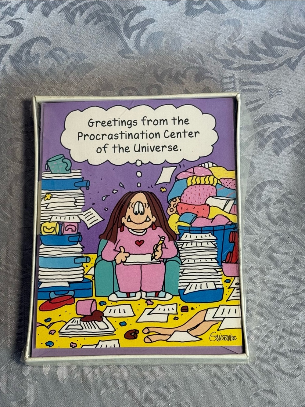 Vintage Cathy Blank 8 Note Cards Hallmark 1994 Comic Strip